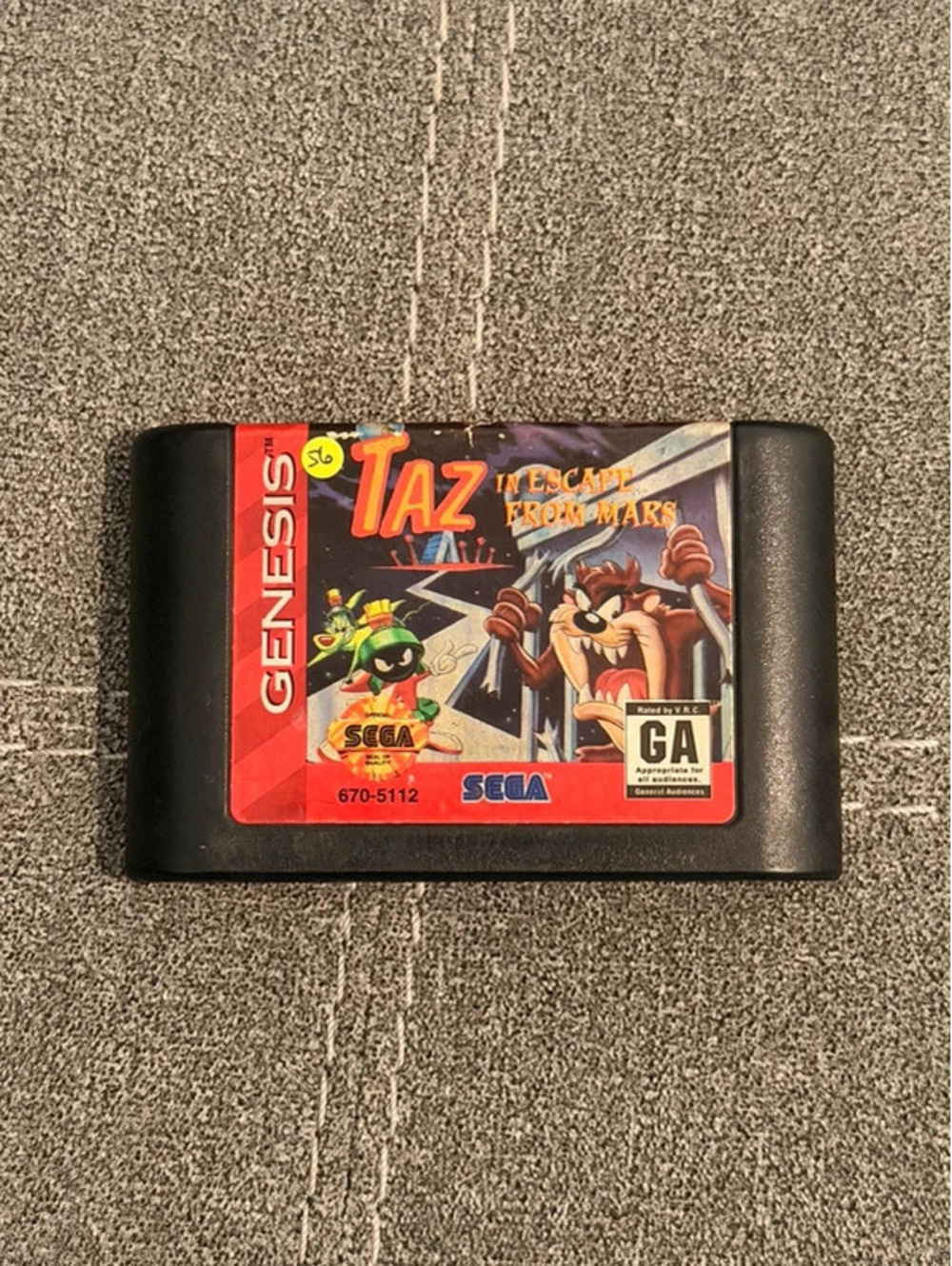 Taz in Escape from Mars for Sega Genesis